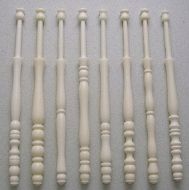 Lace Bobbins, Bone Turned