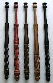 Lace Bobbins, Wood Twist